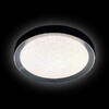 Миниатюра фото потолочный светодиодный светильник ambrella light orbital crystal sand fs1214 wh/wh 96w+31w d650 | 220svet.ru