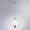 Миниатюра фото подвесной светильник arte lamp gemelli a2150sp-1wg | 220svet.ru