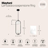 Миниатюра фото подвесной светильник maytoni ring mod013pl-02b | 220svet.ru