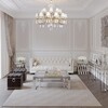 Миниатюра фото подвесная люстра loft it grace 10203/12+8 white | 220svet.ru