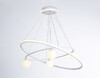 Миниатюра фото подвесная светодиодная люстра с пультом ду ambrella light comfort fl66326 | 220svet.ru