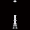 Миниатюра фото подвесной светильник crystal lux bell sp1 white | 220svet.ru
