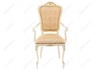 Миниатюра фото стул деревянный руджеро патина золото / бежевый | 220svet.ru