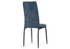 Миниатюра фото стул на металлокаркасе woodville tod черный/синий 15772 | 220svet.ru