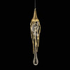 Миниатюра фото подвесной светильник goddess tears 1 gold | 220svet.ru