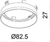 Миниатюра фото рефлекторное кольцо deko-light reflector ring white for series nihal 930315 | 220svet.ru