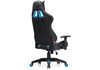 Миниатюра фото компьютерное кресло woodville blok light blue / black 15137 | 220svet.ru