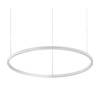 Миниатюра фото подвесной светодиодный светильник ideal lux oracle slim d70 bianco | 220svet.ru