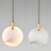 Миниатюра фото подвесной светильник delight collection 11391p brass / white alabaster | 220svet.ru