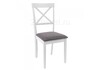 Миниатюра фото стул деревянный стул shem white / light grey | 220svet.ru