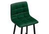 Миниатюра фото барный стул woodville чилли к зеленый / черный 533170 | 220svet.ru