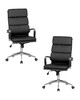 Миниатюра фото офисное кресло набор 2шт dobrin arnold lmr-103b-n_b-m_el-black-13241 | 220svet.ru