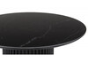 Миниатюра фото керамический стол woodville барел 90 shakespeare black 625953 | 220svet.ru