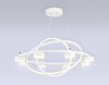Миниатюра фото подвесная светодиодная люстра ambrella light comfort linetech fl51777 | 220svet.ru