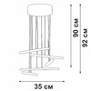 Миниатюра фото подвесной светильник vitaluce v3046-0/5s | 220svet.ru