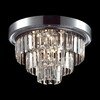 Миниатюра фото потолочная люстра lumion zaha 8266/4c хром | 220svet.ru