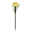 Миниатюра фото светильник на солнечных батареях (ul-00004277) uniel promo usl-c-452/pt305 yellow tulip | 220svet.ru