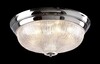 Миниатюра фото потолочный светильник crystal lux lluvia pl4 chrome d370 | 220svet.ru