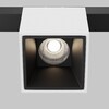 Миниатюра фото трековый магнитный светодиодный светильник maytoni alfa s tr133-2-7w4k-w | 220svet.ru