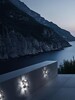 Миниатюра фото уличный настенный светильник bang light grey slamp bngys00lgr000ldoudeu | 220svet.ru
