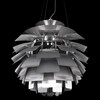 Миниатюра фото подвесной светильник loft it artichoke 10156/600 silver | 220svet.ru