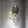 Миниатюра фото подвесной светильник riflesso sp 3 amethyst/gold vistosi | 220svet.ru