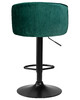 Миниатюра фото стул барный dobrin darcy black lm-5025_blackbase-12410 зеленый | 220svet.ru