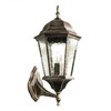 Миниатюра фото уличный настенный светильник arte lamp genova a1201al-1bn | 220svet.ru
