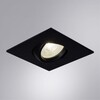 Миниатюра фото встраиваемый светильник arte lamp a2866pl-1bk | 220svet.ru