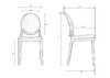 Миниатюра фото набор 2 шт стул обеденный dobrin albert lmzl-pp712-n2_p_beige-13367 | 220svet.ru