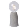 Миниатюра фото настольная лампа lucide concrete 34517/04/41 | 220svet.ru