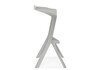 Миниатюра фото барный стул woodville mega grey 15698 | 220svet.ru