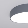 Миниатюра фото потолочный светодиодный светильник eurosvet entire 90318/1 серый | 220svet.ru