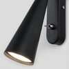 Миниатюра фото спот elektrostandard horn gu10 sw mrl 1010 чёрный a047874 | 220svet.ru
