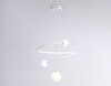 Миниатюра фото подвесной светодиодный светильник ambrella light comfort linetech fl66299 | 220svet.ru