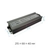 Миниатюра фото блок питания apeyron 24v 150w ip67 6,25a 03-114 | 220svet.ru