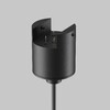 Миниатюра фото трековый светодиодный подвесной светильник maytoni cono elasity tr166-1-7w3k-m-b | 220svet.ru