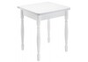 Миниатюра фото стол деревянный маера белый | 220svet.ru