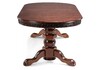 Миниатюра фото стол деревянный кассиль орех с коричневой патиной | 220svet.ru
