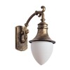 Миниатюра фото уличный настенный светильник arte lamp vienna a1317al-1bn | 220svet.ru