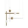 Миниатюра фото подвесной светильник delight collection orion b2 10053p/b2 gold | 220svet.ru