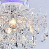 Миниатюра фото потолочная люстра reluce 04024-0.3-04 wh+silver pn+rgb | 220svet.ru