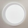 Миниатюра фото потолочный светодиодный светильник с пультом ду eurosvet weave 40013/1 led белый | 220svet.ru