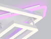Миниатюра фото потолочная светодиодная люстра с пультом ду rgb ambrella light acrylica disk fa8531 | 220svet.ru