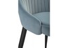 Миниатюра фото стул kora light blue / black | 220svet.ru