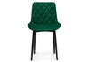 Миниатюра фото стул woodville баодин б/к зеленый / черный 517117 | 220svet.ru