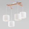 Миниатюра фото подвесная люстра tk lighting 6554 white | 220svet.ru