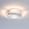 Миниатюра фото встраиваемый светодиодный светильник paulmann premium ebl shell 92728 | 220svet.ru