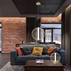 Миниатюра фото подвесной светильник crystal lux sync sp18w led gold | 220svet.ru