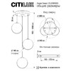 Миниатюра фото подвесная светодиодная люстра с пультом ду citilux адам смарт cl228a033 | 220svet.ru